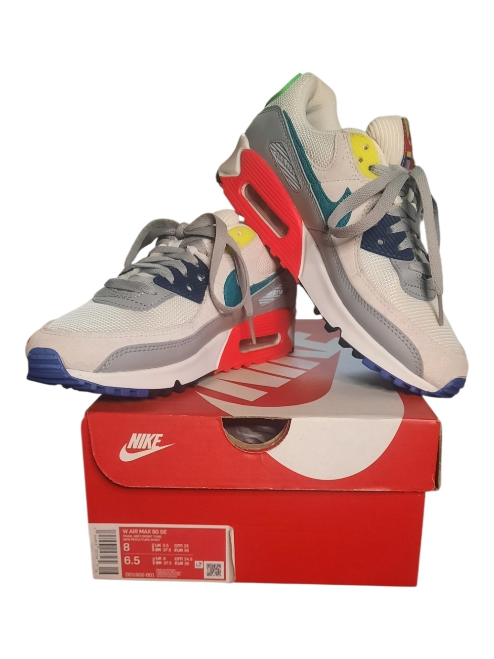 NWT Nike Air Max 90 SE Evolution Of Icons DD1500-001 Sz 8